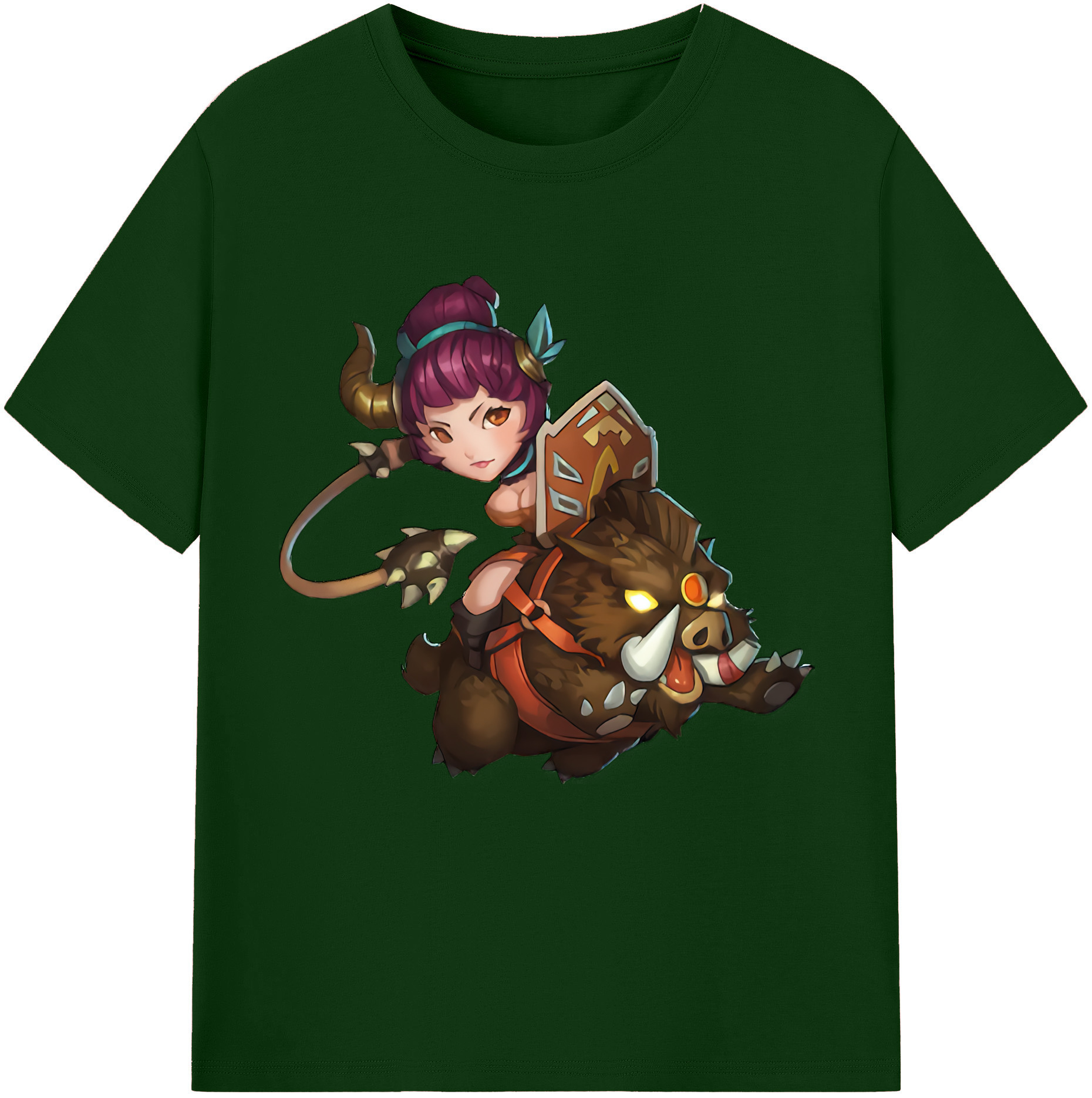 （画像用） リーグ・オブ・レジェンド League of Legends LOL 綿100％半袖Tシャツ（フロントプリント）